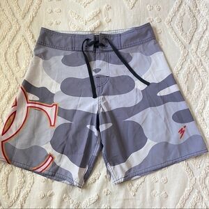 OC grey camo board shorts